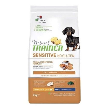 TRAINER SENSITIV ADULT SMALL & TOYS SALMONE E CEREALI KG 2