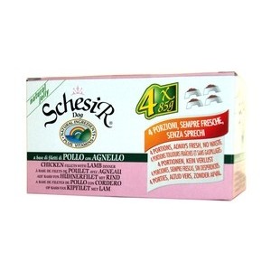 SCHESIR DOG 4X85 GR POLLO AGNELLO