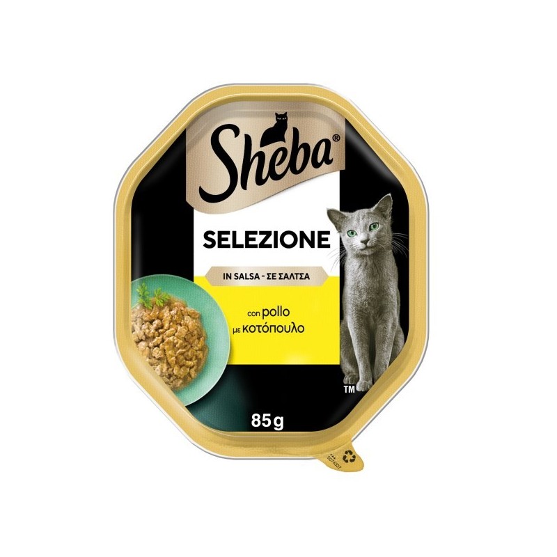 SHEBA VASCHETTA GR.85 selezione in salsa POLLAME