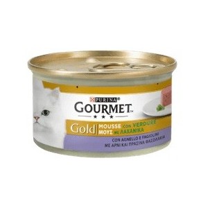 GOURMET GOLD MOUSSE AGNELLO E FAGIOLINI 
