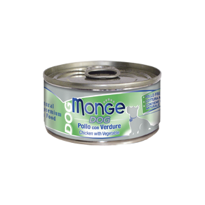MONGE DOG NATURAL GR.95 POLLO VERDURE 