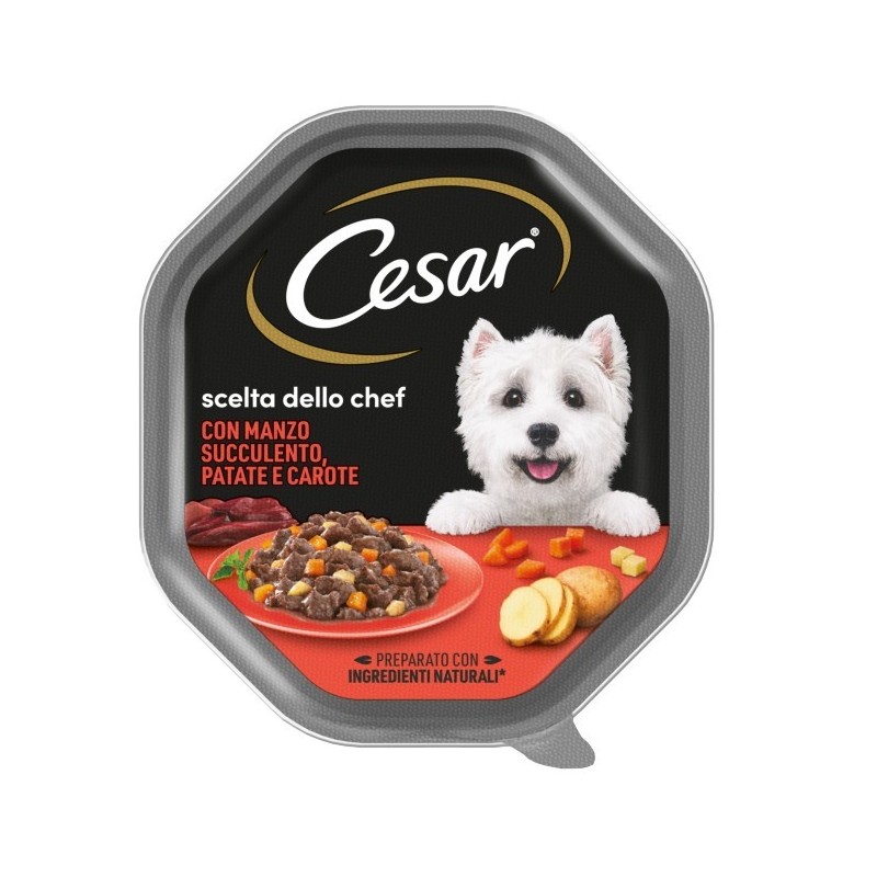 CESAR GR.150 scelta dello chef MANZO PATATE CAROTE