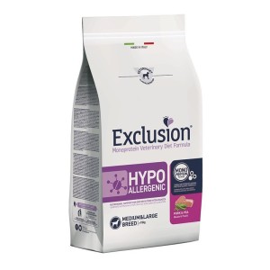 EXCLUSION HYPOallergenic PORK MEDIUM/LARGE KG.12