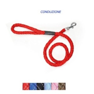 CAMON GUINZAGLIO NYLON TUBOLARE INTRECCIATO  CM.110