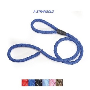 CAMON GUINZAGLIO NYLON TUBOLARE INTRECCIATO A STRANGOLO 