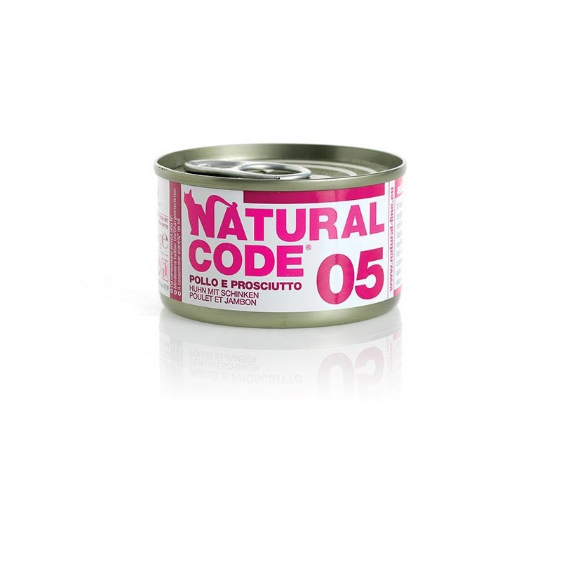 NATURAL CODE GR.85 POLLO PROSCIUTTO--05--