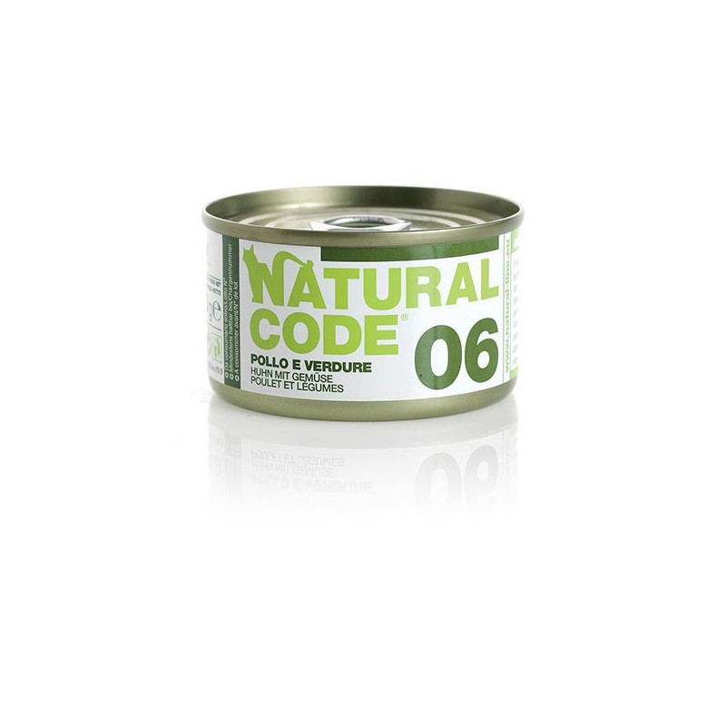 NATURAL CODE GR.85 POLLO VERDURE --06--