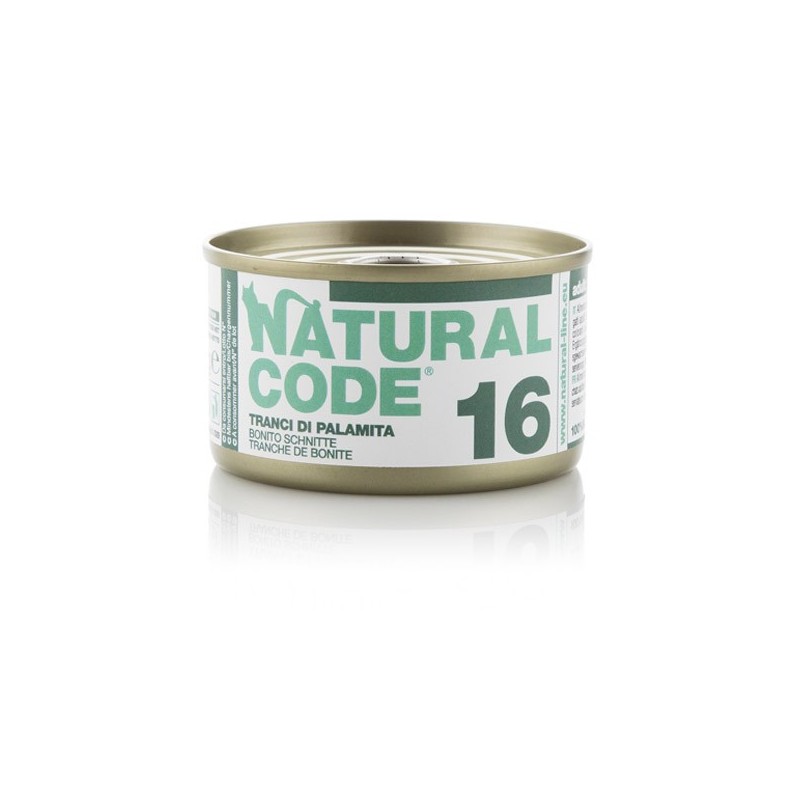 NATURAL CODE GR.85 TONNO CARNE BIANCA MACINATA E RISO --16--