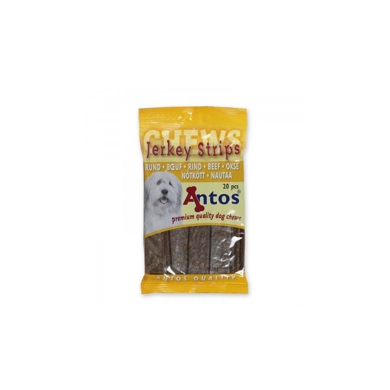 ANTOS JERKEY STRIPS BEEF 20PZ