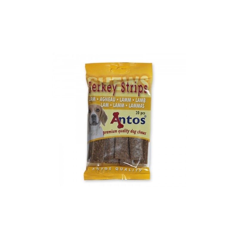ANTOS JERKEY STRIPS LAMB 20PZ