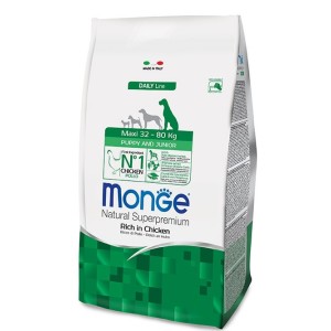 MONGE MAXI PUPPY E JUNIOR KG.12.