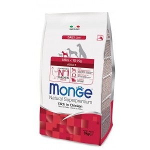 MONGE MINI ADULT POLLO KG.3