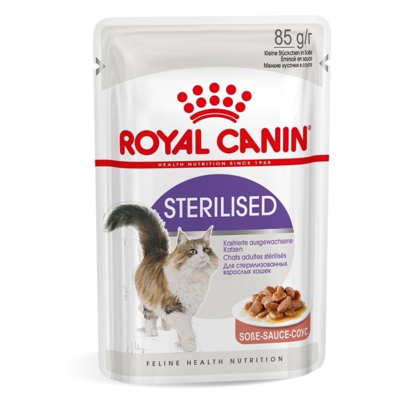 ROYAL CANIN BUSTA GR.85 STERILISED GRAVY