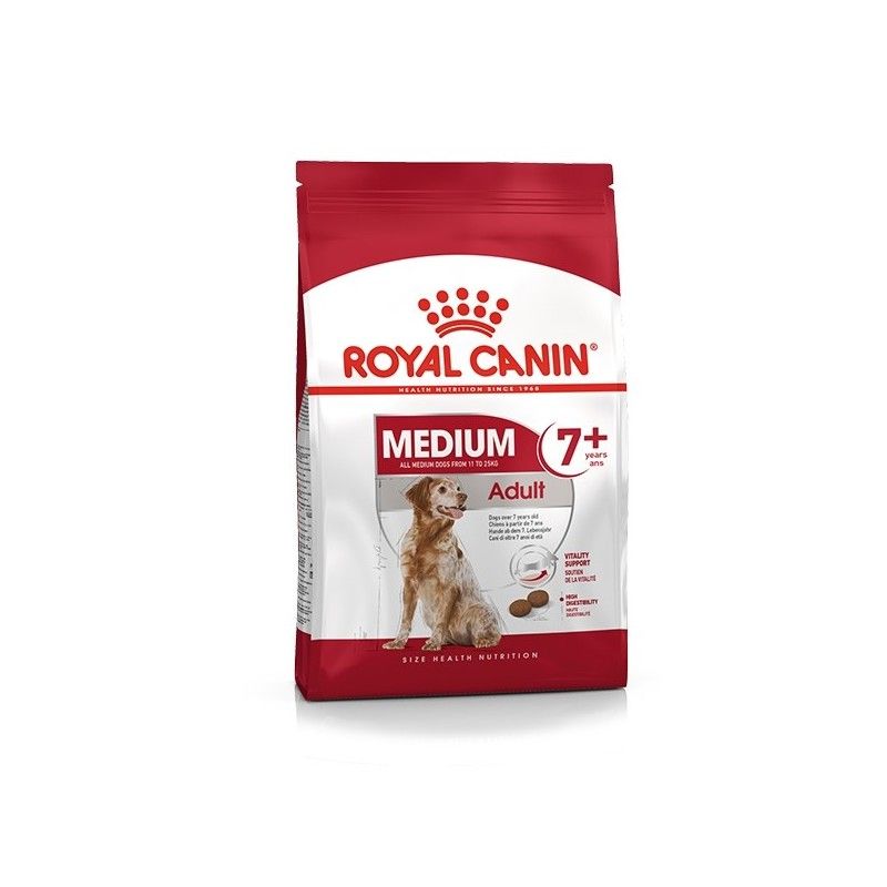 ROYAL CANIN MEDIUM ADULT+7 15KG