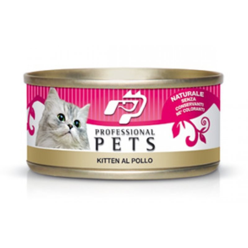 PROFESSIONAL PET GR.70 KITTEN POLLO 