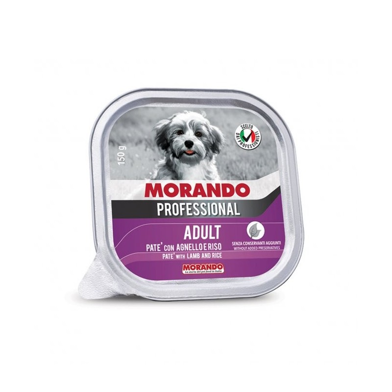 MORANDO VASCHETTA GR.150 AGNELLO E RISO 