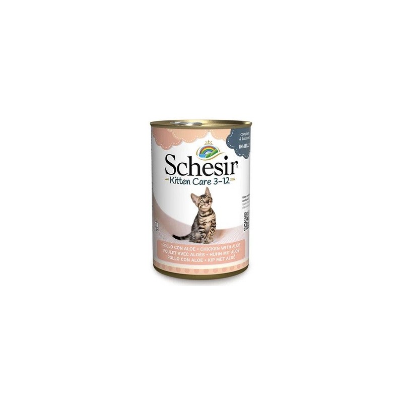 SCHESIR GR.140 KITTEN CARE POLLO ALOE