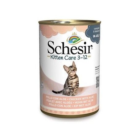SCHESIR GR.140 KITTEN CARE POLLO ALOE