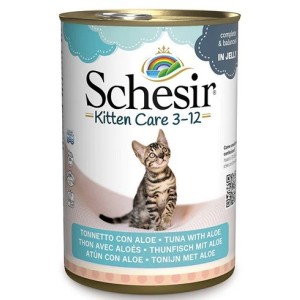 SCHESIR GR.140 KITTEN CARE TONNO ALOE