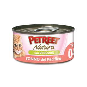 PETREET NATURA GR.70 TONNO DEL PACIFICO CON VERDURE