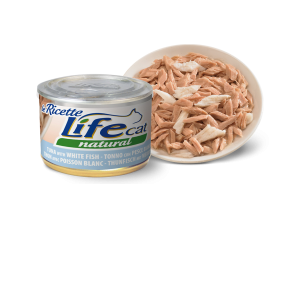LIFE CAT GR.150 TONNETTO CON PESCE BIANCO 