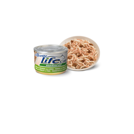 LIFE CAT GR.150 TONNO POLLO FEGATO