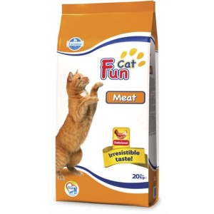 FUN CAT CROCCHETTE GATTO MIX DI CARNE KG.20