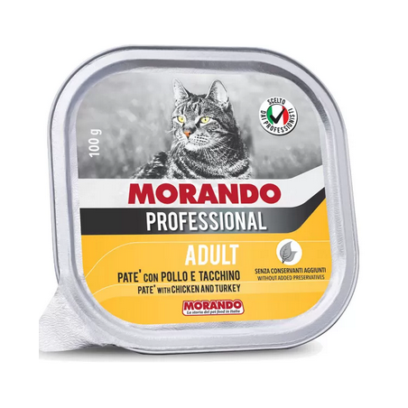 MORANDO VASCHETTA GR.100 POLLO TACCHINO