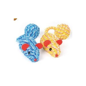 CAMON GIOCO TOPOLINO IN CORDA CONFEZIONE DA 2 PEZZI