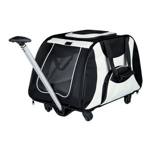 TROLLEY nylon 34×43×67cm NERO/GRIG