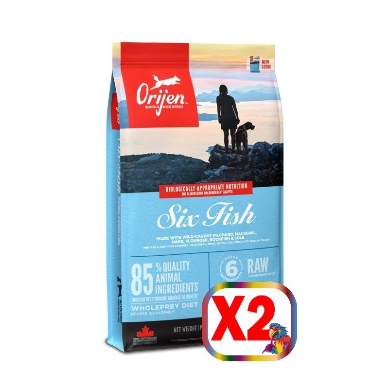 ORIJEN DOG ADULT FISH KG.11.4 x 2pz