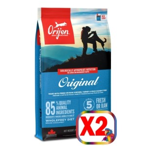ORIJEN DOG ORIGINAL KG.11,4 **acquisto minimo 2 sacchi*prezzo riferito alla singola confezione*