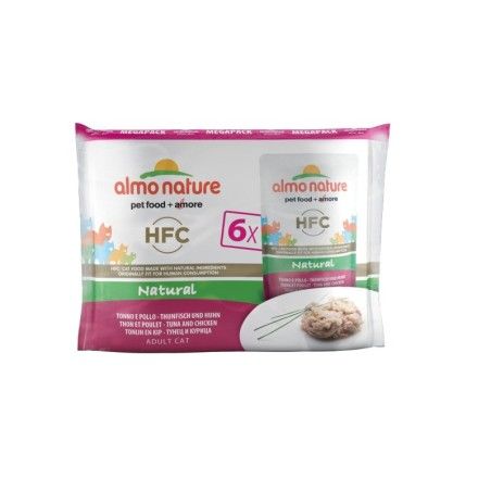 ALMO NATURE CLASSIC BUSTA GR.55 X 6 - TONNO E POLLO
