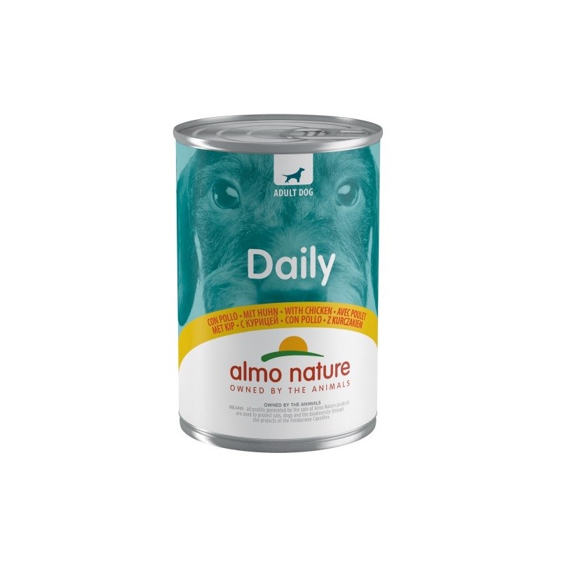 ALMO DAILY DOG PATE' GR.400 POLLO 