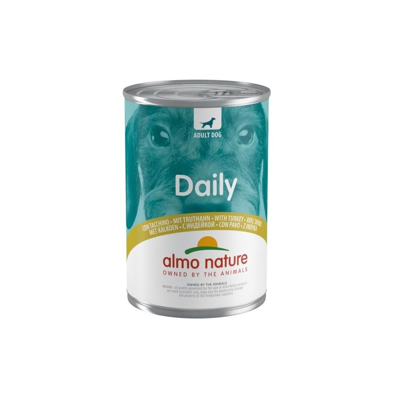ALMO DAILY DOG PATE' GR.400 TACCHINO
