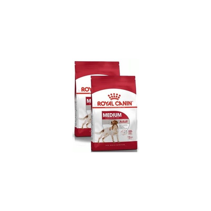 ROYAL CANIN MEDIUM ADULT 25 KG.15 **acquisto minimo 2 sacchi*prezzo riferito alla singola confezione*
