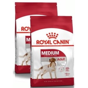 ROYAL CANIN MEDIUM ADULT 25 KG.15 **acquisto minimo 2 sacchi*prezzo riferito alla singola confezione*
