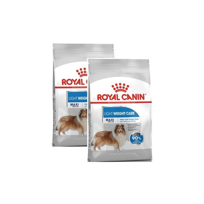 ROYAL CANIN MAXI LIGHT KG.12 *acquisto minimo 2 sacchi*prezzo riferito alla singola confezione*