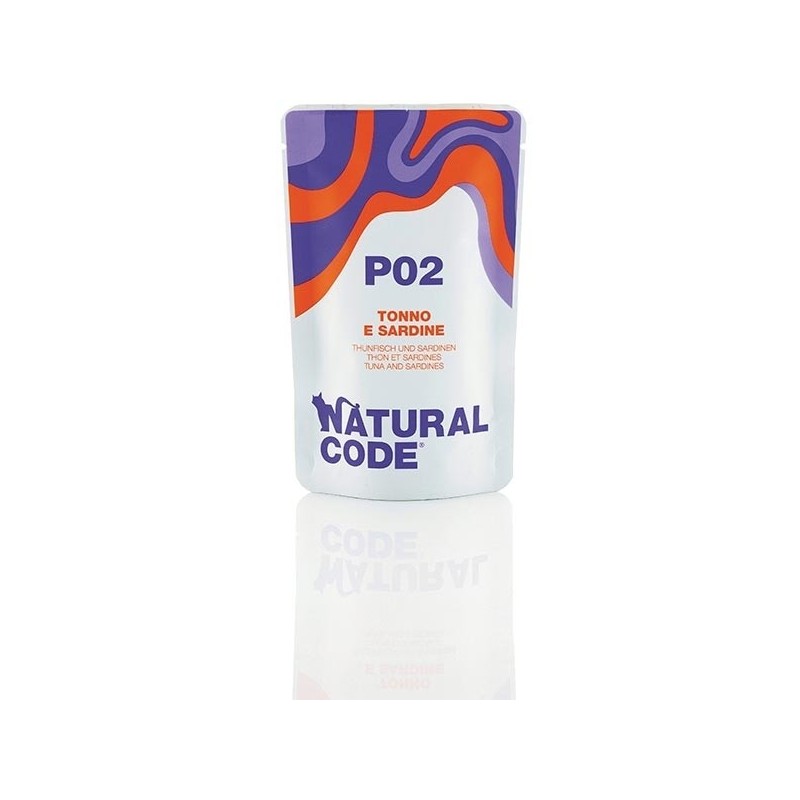 NATURAL CODE BUSTA GR.70  TONNO SARDINE -P02-