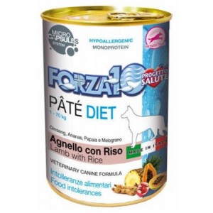 FORZA 10 CANE DIET GR.400 AGNELLO RISO