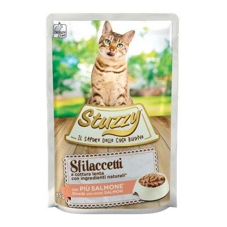 STUZZY CAT BUSTA SFILACCETTI GR. 85 SALMONE