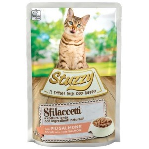 STUZZY CAT BUSTA SFILACCETTI GR. 85 SALMONE