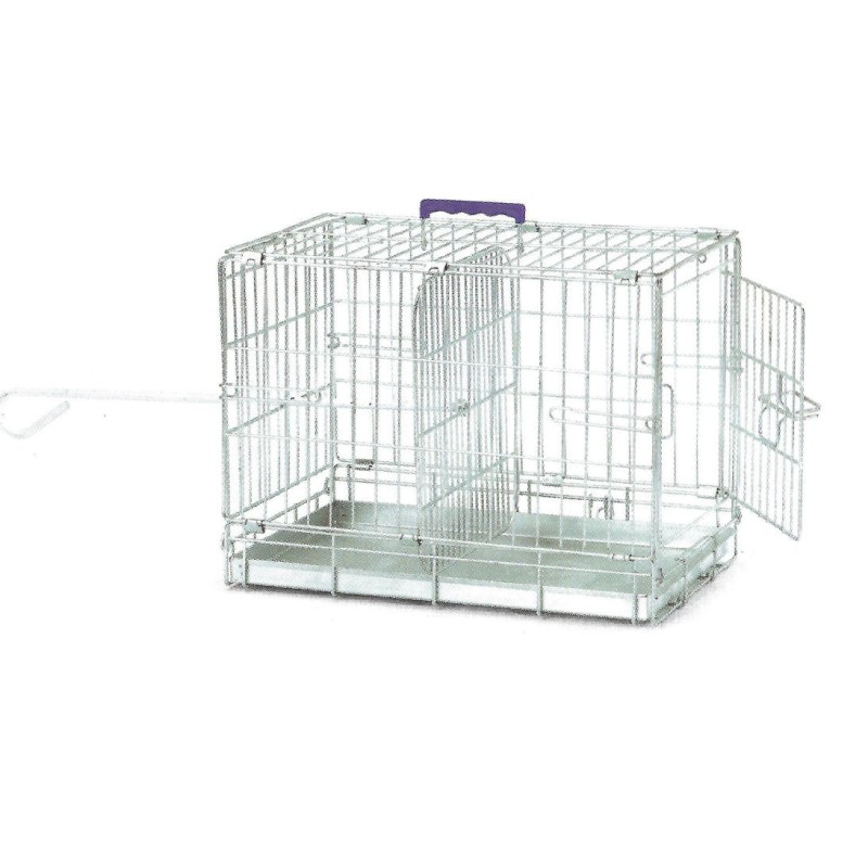 GABBIA PER INIEZIONE CON GRIGLIA IMMOBILIZZATRICE