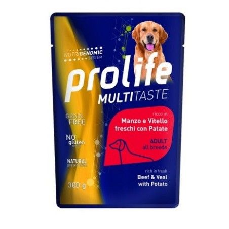 PROLIFE BUSTA GR.300 MANZO VITELLO PATATE 