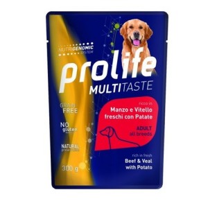 PROLIFE BUSTA GR.300 MANZO VITELLO PATATE 