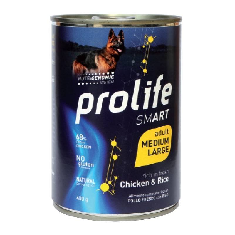PROLIFE DOG ADULT MEDIUM/ LARGE CHICKEN&RICE GR.400