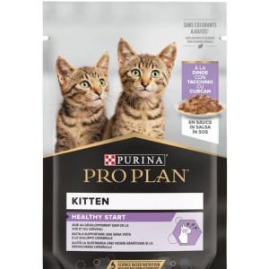 PURINA PROPLAN BUSTA GR.85  KITTEN TACCHINO IN SALSA
