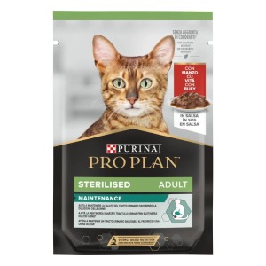 PURINA PROPLAN BUSTA GR.85 STERILISED MANZO IN SALSA