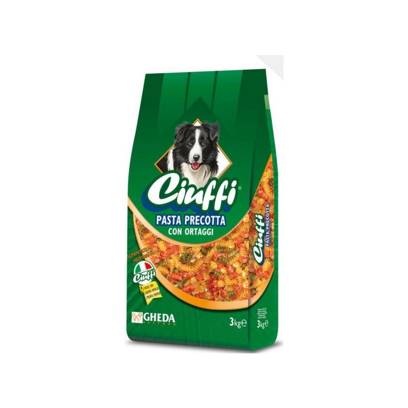 CIUFFI PASTA PRECOTTA CON VERDURE KG.7,5