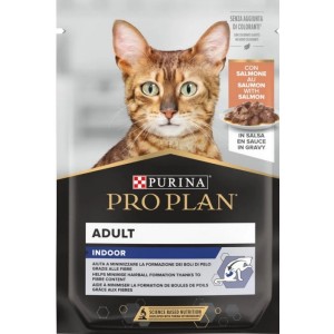 PURINA PROPLAN BUSTA GR.85 INDOOR SALMONE IN SALSA